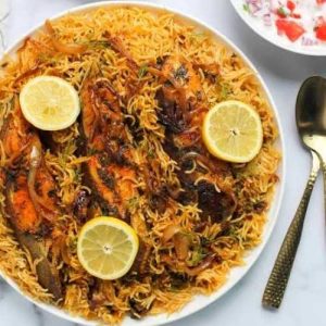 Fish Biryani (Tilapia Filet)