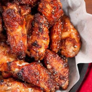 Hot wings Dry (6 pcs)
